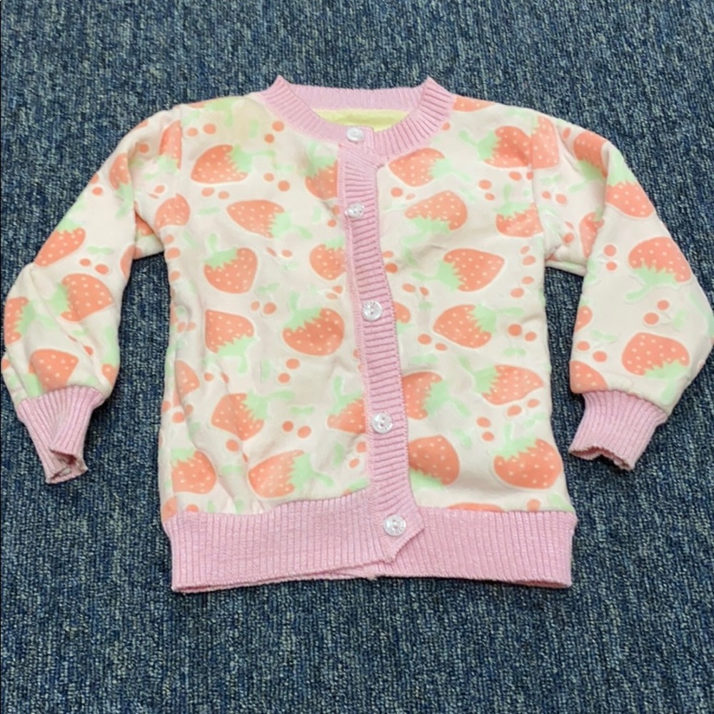 STRAWBERRY SHORTCAKE INSPIRED SWEATER
